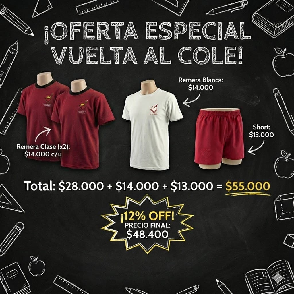 Conjunto "Vuelta al Cole"