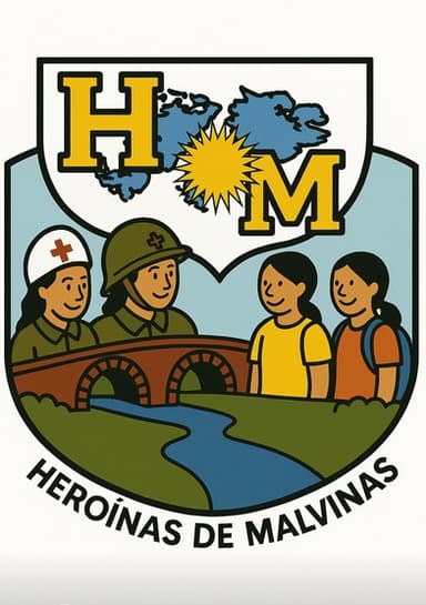 Escudo Heroínas de Malvinas